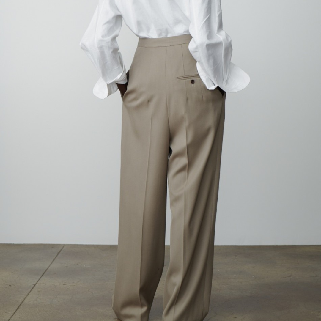 Jane - Woolen Oversized Pantalon