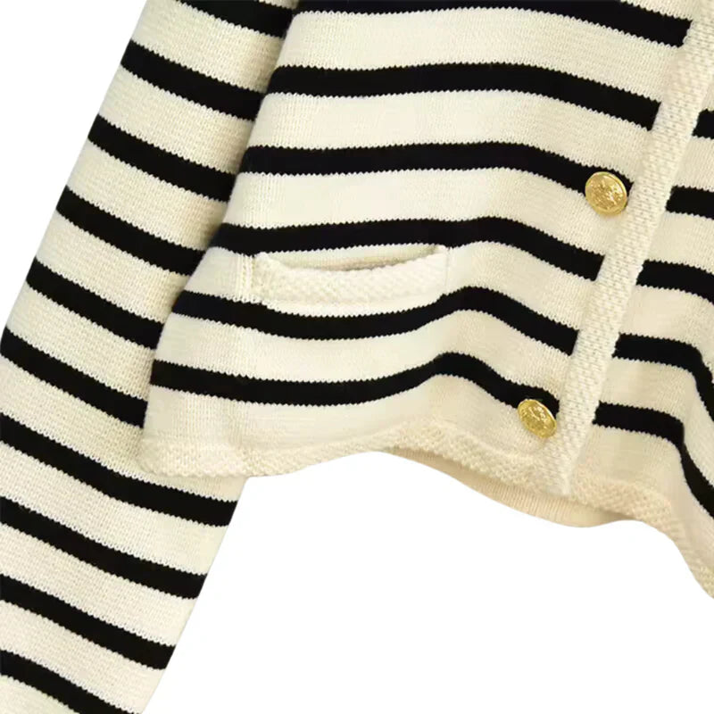 Phoenix - Striped Wool Vest