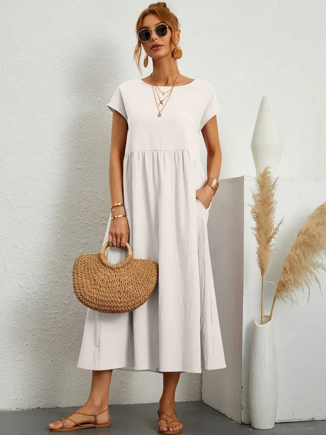 Sarina - Lightweight cotton dress