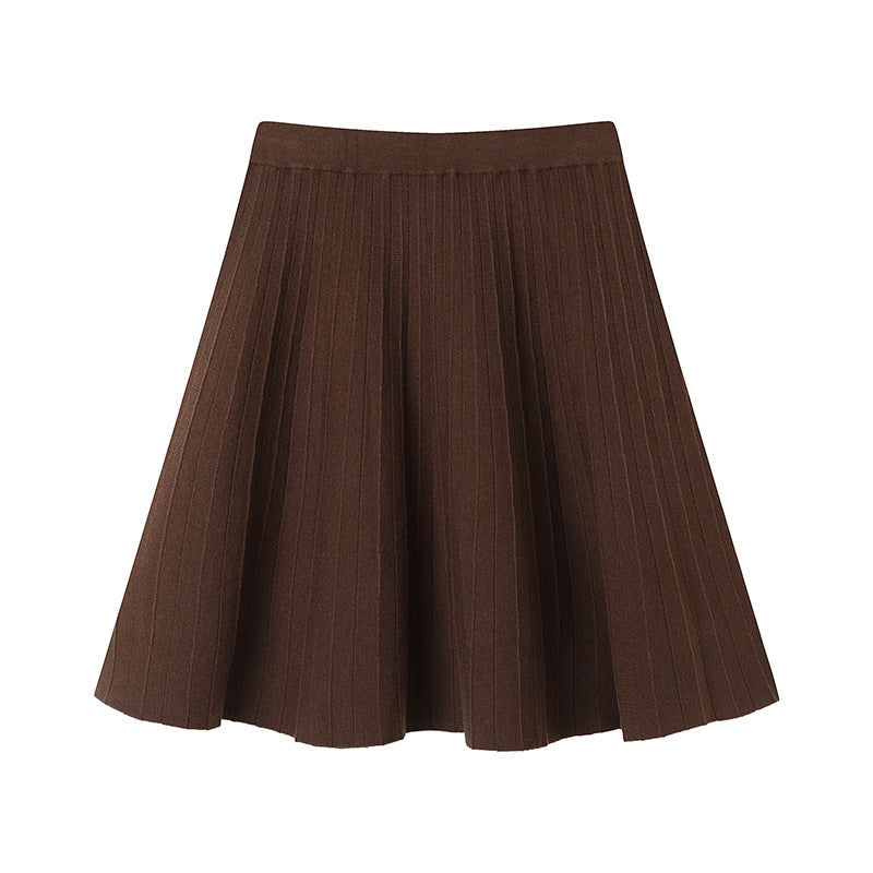 Aurora - Oxford Pleated Wool Mini