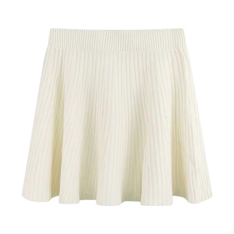 Aurora - Oxford Pleated Wool Mini