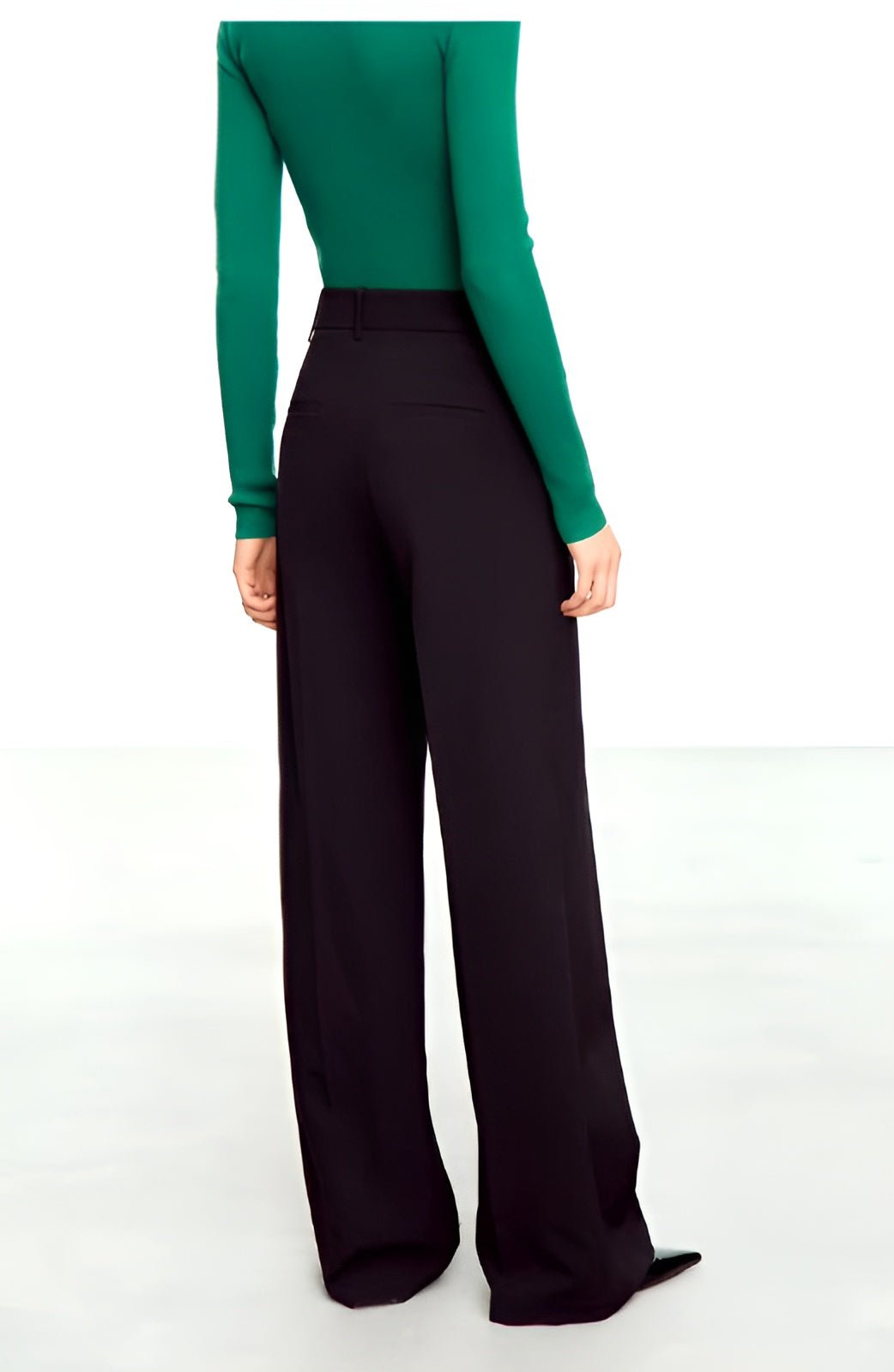 Lily - Black Suit Trousers