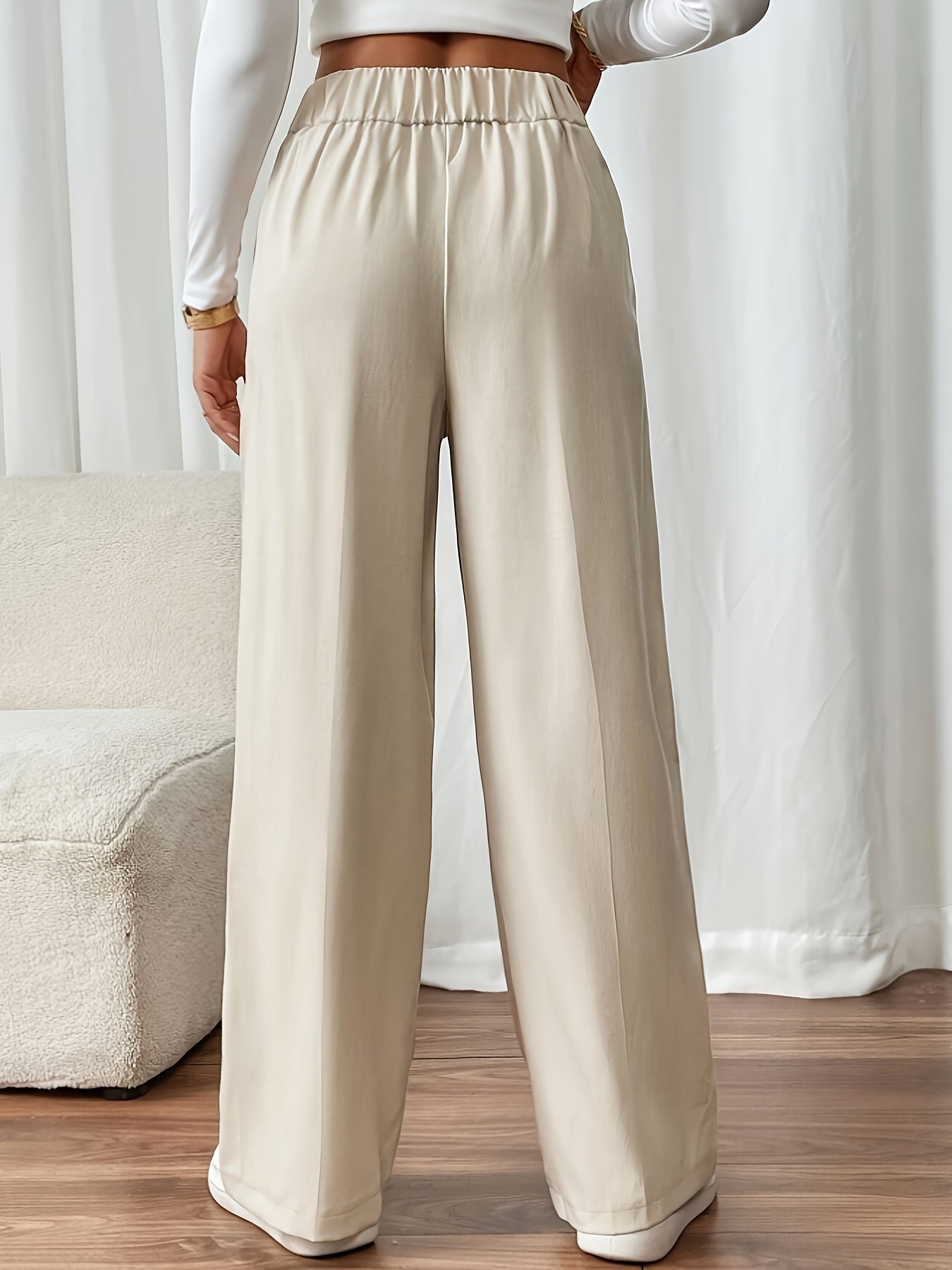 Ella | High Waist Straght Leg Pants